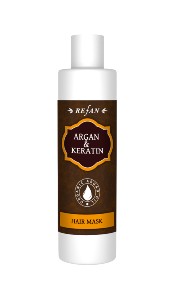 Маска для  волосся «Аргана І Кератин» ARGAN & KERATIN REFAN 250мл