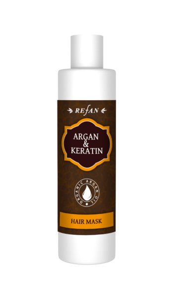 Маска для  волосся «Аргана І Кератин» ARGAN & KERATIN REFAN 250 мл знято з виробництва