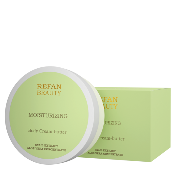 Крем-масло для тіла серія «ЗВОЛОЖУЮЧА» MOISTURIZING REFAN 200 мл