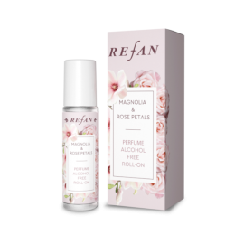 Безалкогольні парфуми рол-он «МАГНОЛІЯ ТА ПЕЛЮСТКИ РОЗ» Magnolia & Rose Petals REFAN 10 мл