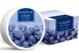 Крем для тіла "ЙОГУРТ ТА БУЗИНА" YOGURT AND ELDERBERRY REFAN 200 мл