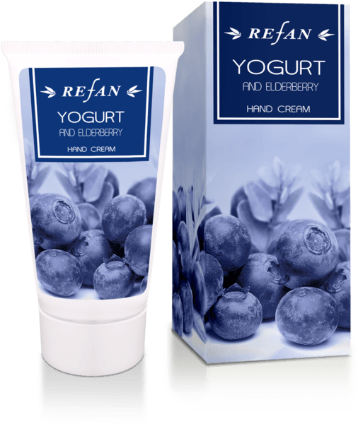 Крем для рук "ЙОГУРТ И  БУЗИНА" YOGURT AND ELDERBERRY REFAN 75 мл