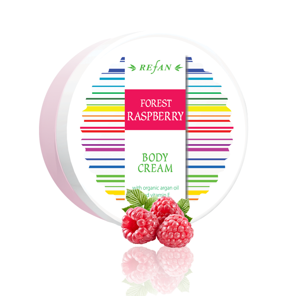 Крем для тела «ЛЕСНАЯ МАЛИНА» FOREST RASPBERRY FRUIT COLLECTION REFAN 200 мл